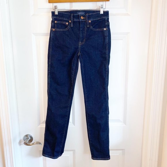 J. Crew Women's Vintage Straight Dark Wash Jeans